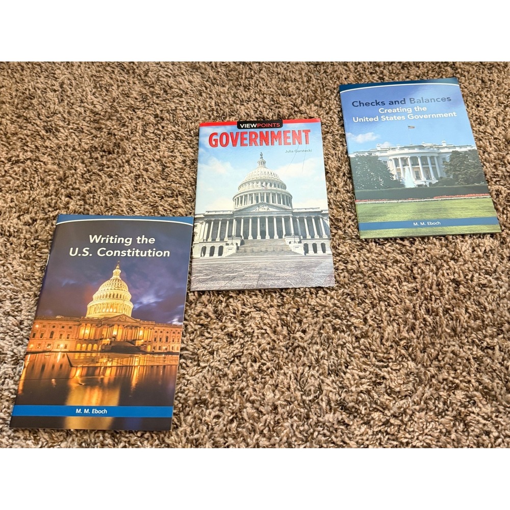 Savvas-Writing The U.S. Constitution-Checks & Balances & Government -Books